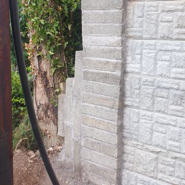 Driveway _ Garden Wall