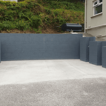 Driveway _ Garden Wall
