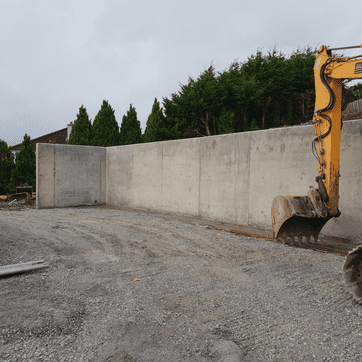 Civils - Retaining Wall Project