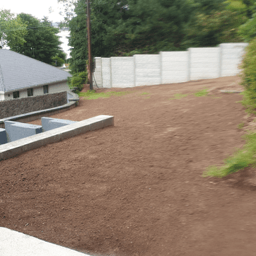Driveway _ Garden Wall